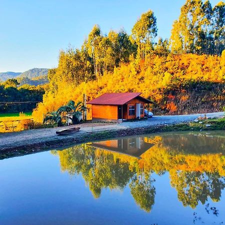 Cabana Brisa Serrana - Urubici-SC Bagian luar foto