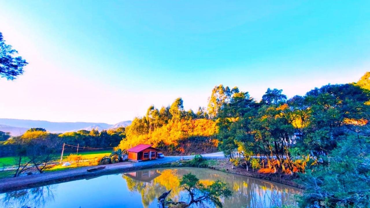Cabana Brisa Serrana - Urubici-SC Bagian luar foto