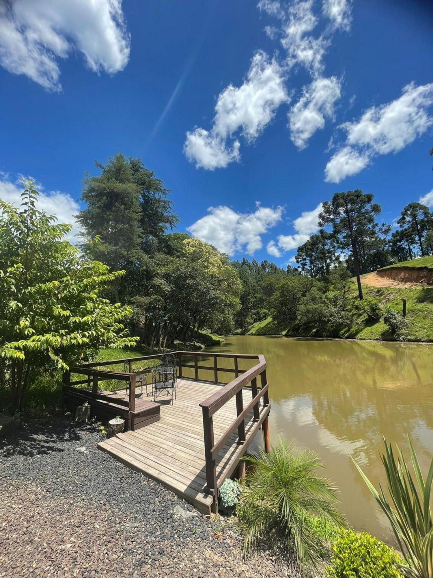 Cabana Brisa Serrana - Urubici-SC Bagian luar foto