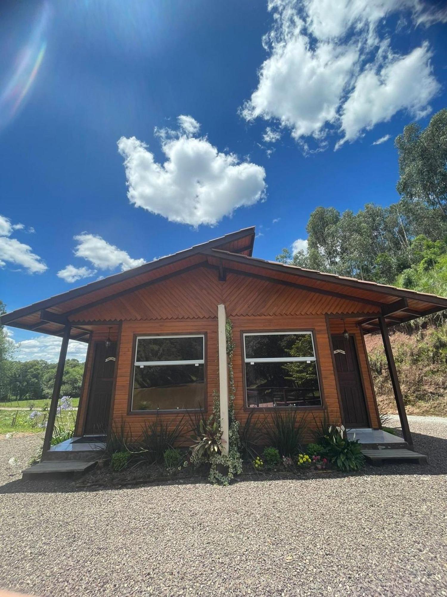 Cabana Brisa Serrana - Urubici-SC Bagian luar foto