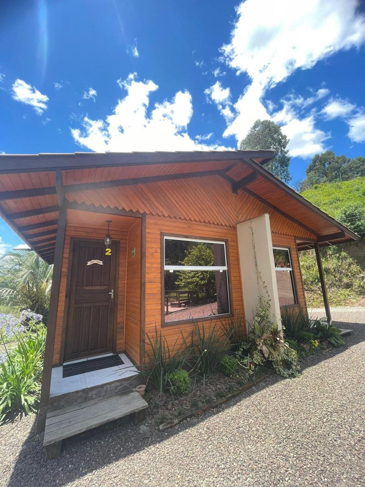 Cabana Brisa Serrana - Urubici-SC Bagian luar foto